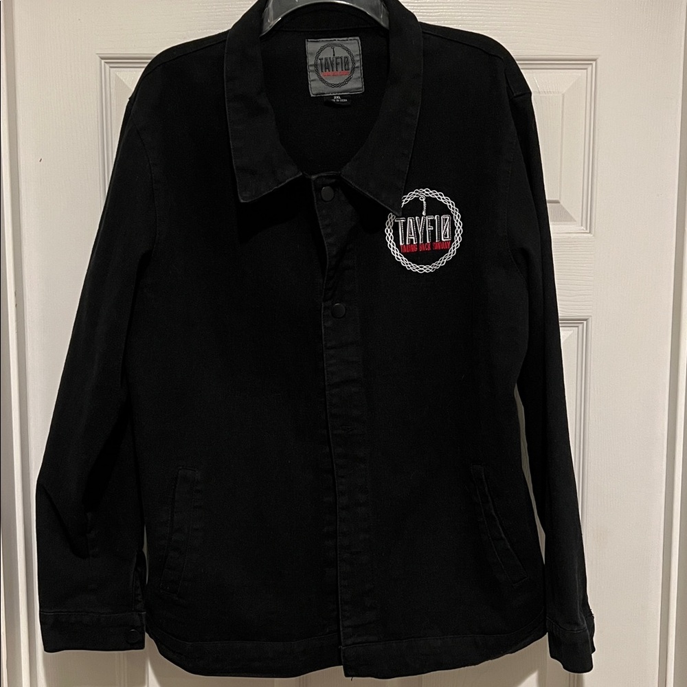 Taking Back Sunday TAYF10 Black Jean Tour Jacket - Exclusive